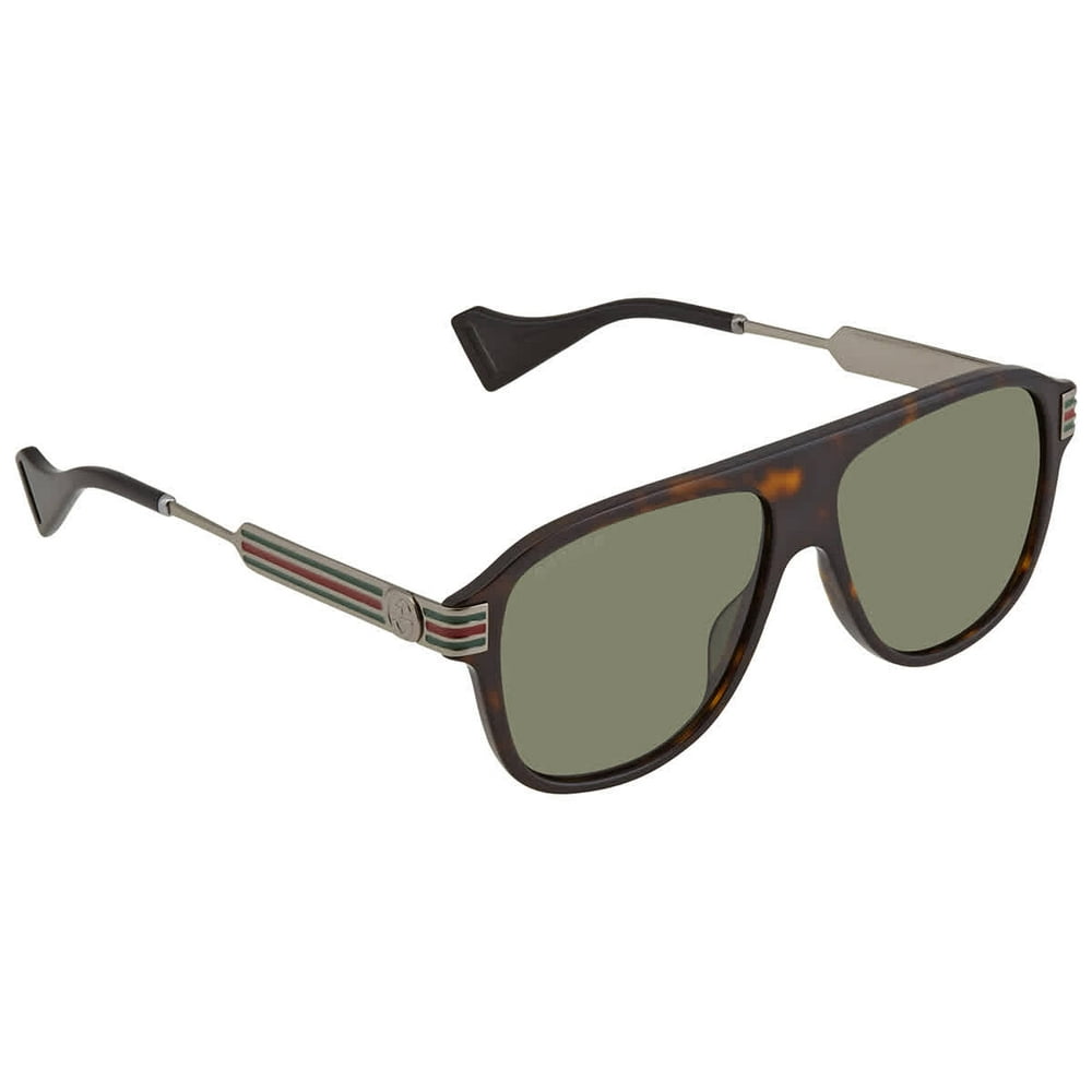 Gucci Gucci Polarized Green Men's Sunglasses GG0587S002 57 Walmart