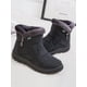 thumbnail image 5 of Botas de nieve para mujer Cremalleras laterales Botas de invierno impermeables Comodidad - Mantiene los pies calientes y secos - Zapatos de invierno de ancho ancho, 5 of 7