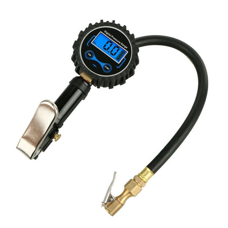 Digital Tire Inflator with Pressure Gauge for All Types of Auto, SUV, Trucks, Motorcycles and (Best Digital Tire Inflator Gauge)