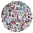 thumbnail image 2 of Hot Sale!70 Japanese Cartoon High School Same Cartoon Stickers To Decorate Mobile Phone Case, Water Cup, Suitcase, Refrigerator, 2 of 6