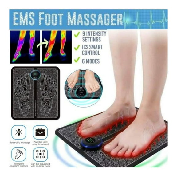 EMS Foot Massager Leg Reshaping Electric Deep Kneading Muscle Pain Machine