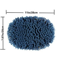 HBYJLZYG Car Accessories Car Wash Mop Soft Bristle Brush Chenille Telescopic Long Pole Soft Does Not Hurt the Paint Car Wash Tools Car Wash Brush