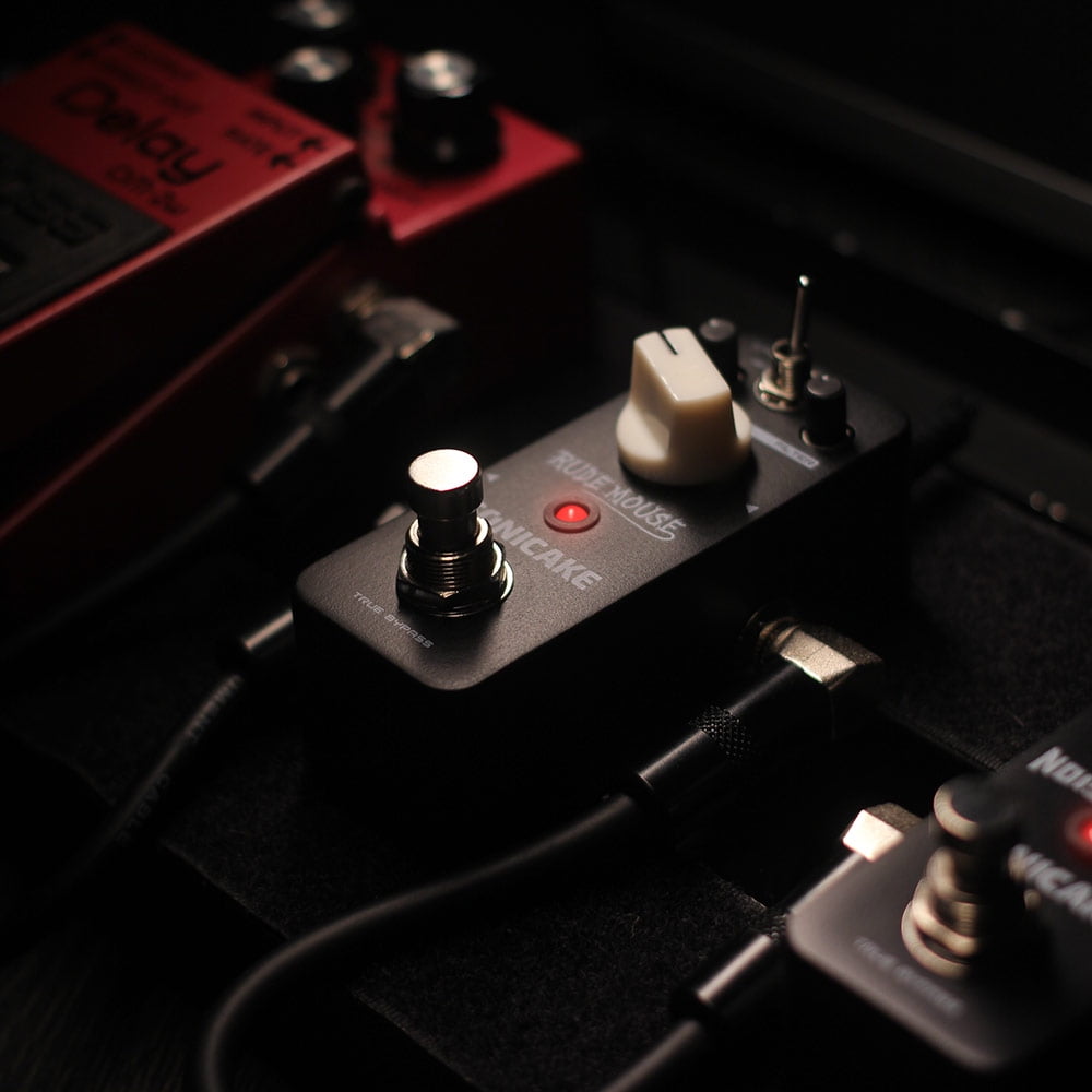 SONICAKE Underground Overdrive Distortion Fuzz Guitar Effects Pedal Rude Mouse