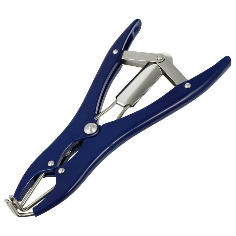 Minatee Balloon Expansion Pliers Tool Blue Sequin Filling Pliers Stainless Steel Balloon Mouth Expander DIY Tools for Filling Balloon S