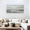 thumbnail image 3 of Elephant Stock Riverbend Iv Wall Art - Horizontal Multi Panel Canvas - Living Room Wall Decor - Nature Multi Panel - Blue And Green Decor By Christy Mckee - 74" x 36", 3 of 8