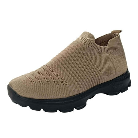 

TOYFUNNY Womens Mesh Breathable Flyknit Sports Shoes Casual Shoes