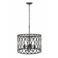 thumbnail image 4 of Millennium Lighting  Arelyn 4 Light Pendant Fixture in Matte Black or Modern Gold Matte Black Matte, 4 of 19