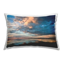 Stupell Industries Abstract Sunlit Lake Decorative Printed Throw Pillow Design by Emily Kalina