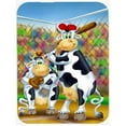 thumbnail image 1 of Carolines Treasures APH0534LCB Cow Playing Baseball Glass Cutting Board, Large, 1 of 1