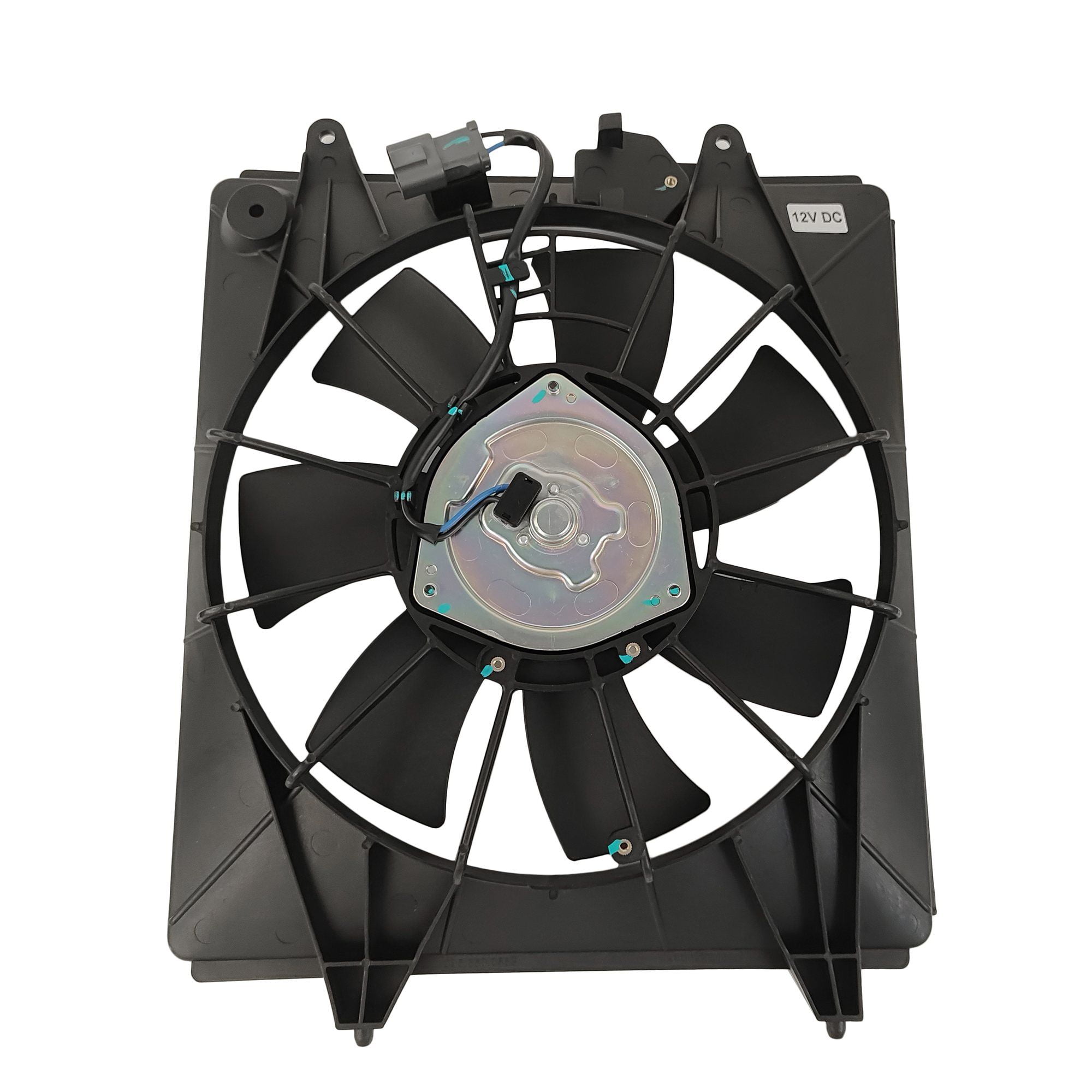 Radiator & A/C Condenser Cooling Fan Assembly For 2008-2012 Honda Accord 2.4L – Left & Right Fans