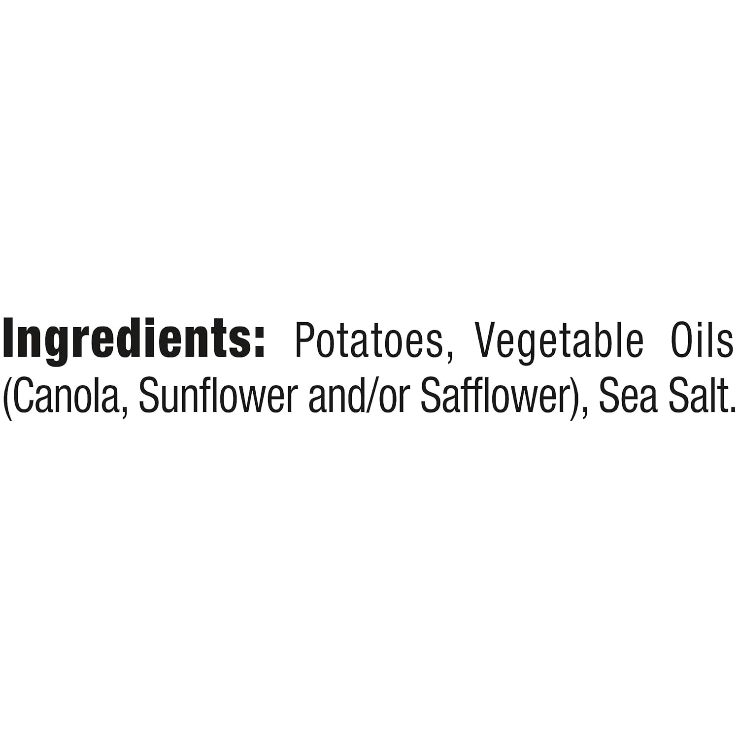 Kettle Brand Sea Salt Potato Chips, 1.5 oz, (Pack of 24)