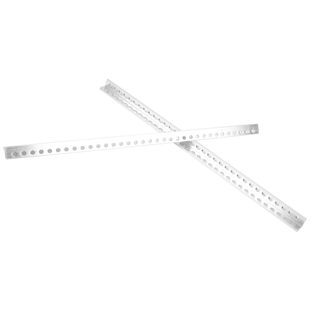 Viga De Perfil De Aluminio, 2 Piezas 34 Agujeros Accesorios De Robot De Perfil De Aluminio Para Sala De Estar Para El Hogar