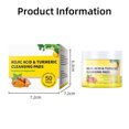 thumbnail image 3 of Fiudx Ofertas flash del día solo en línea Limpiador Limpia Exfoliante Toalla de jabón de cúrcuma Almohadilla de algodón Almohadilla desmaquillante 50 piezas 50 ml, 3 of 7