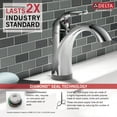 thumbnail image 6 of Delta Lahara Single Handle Bathroom Faucet with Touch2O.xt Technology, Venetian Bronze, 6 of 7