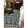 thumbnail image 6 of Moynesa 3'x5' Washable Kitchen Entrance Rug Non Slip,Black Entryway Rugs Soft Area Rugs for Living Room, Farmhouse Moroccan Small Carpet for Bathroom Beside Office, 6 of 7
