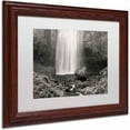 thumbnail image 2 of Trademark Fine Art "Multnomah BW" Canvas Art by Pierre Leclerc, White Matte/Wood Frame, 2 of 4