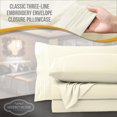 thumbnail image 3 of Luxury Cooling Full Size Bed Sheet Set - Soft Microfiber with Deep Pockets, 3 of 7