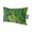 Green, variant on Tropical Palm Leaves Outdoor Pillows for Chaise Lounge Chair Waterproof Lumbar Pillows with Insert&Adjustable Elastic Strap Beach Headrest Pillow Summer Green Botanical Leaf Pool Pillow 11"x16"