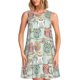thumbnail image 1 of Balery Cute Owl Vestidos de verano para mujer con estampado: vestido holgado sin mangas, vestido playero informal y cómodo para días calurosos., 1 of 7