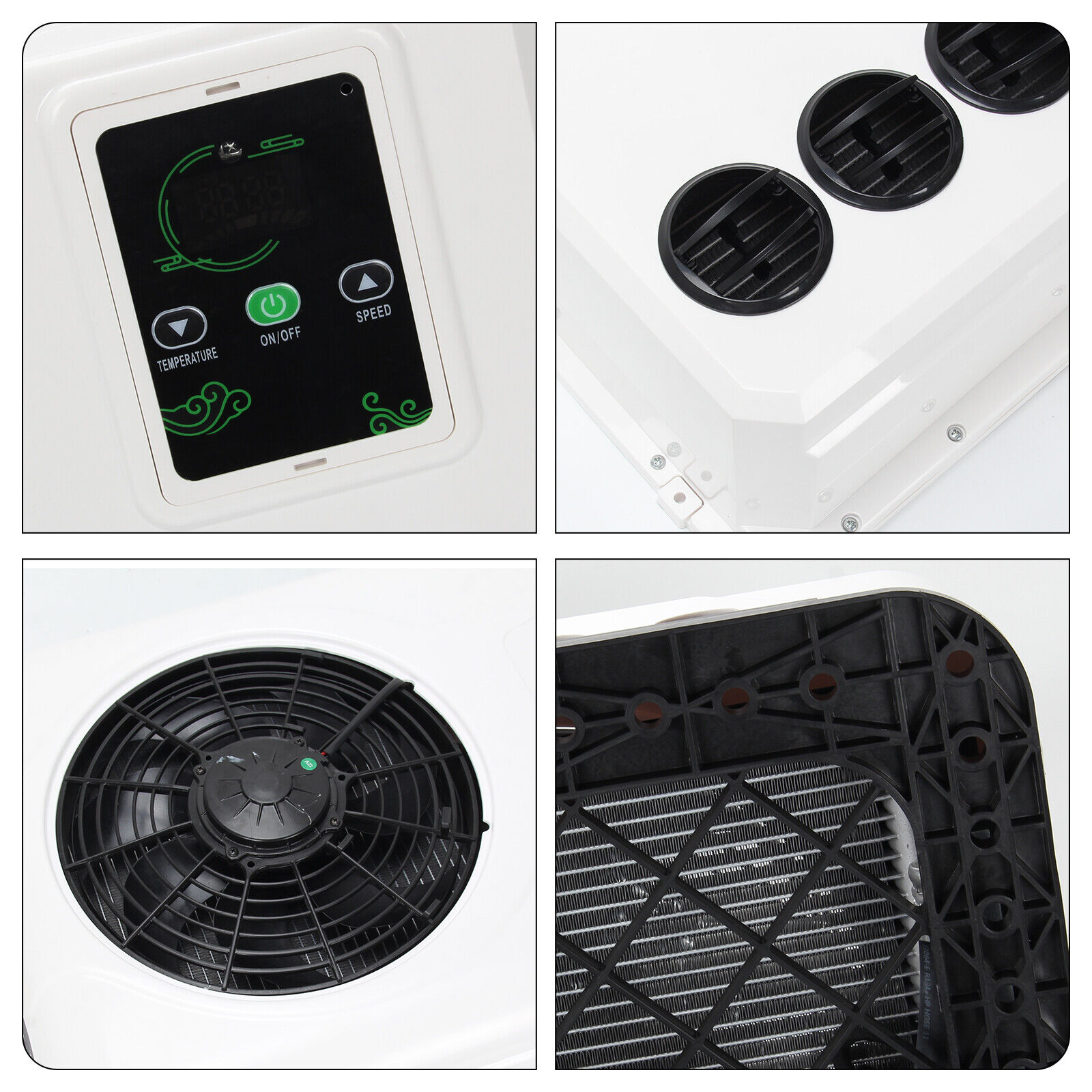 Jrswin 12000 BTU Split Air Conditioner, White