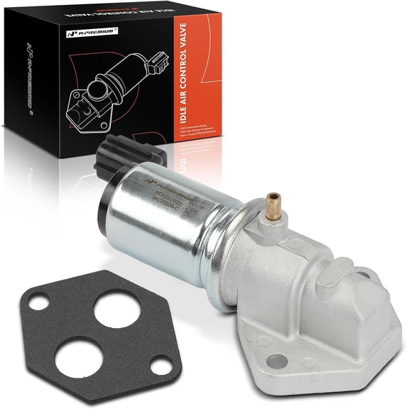 A-Premium Fuel Injection Idle Air Control Valve Compatible with Ford Explorer, Ranger 1998-2000 & Mazda B4000 1997-2000, 4.0L, Auxiliary Air Valve, Replace# ZZR520660, ZZR520660A