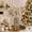 Gold, variant on 5 Pcs 12.6 Inch Glitter Artificial Berry Floral Picks, Sparkly Glitter Pine Cone Spray Stems, Faux Berry Ornaments for Christmas Tree Wreath Garland Vase Holiday DIY Decor