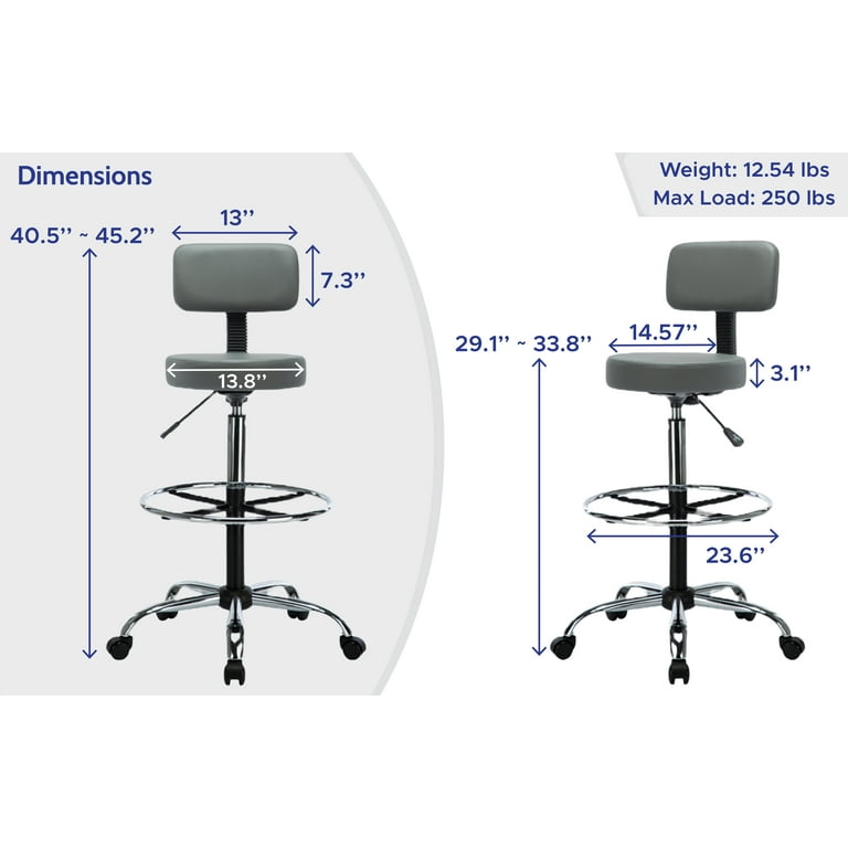 Back Support, 13.5 x 4 x 13.8, Black Back Support, 13.5 x 4 x 13.8, Black