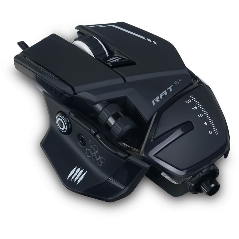 Mad Catz, MDCMR04DCAMBL00, The Authentic R.A.T. 6+ Optical Gaming