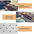 thumbnail image 5 of 4 Pcs Science Fiction Shower Curtain Sets with Rugs for Bathroom Decor,Astronaut Space Bathroom Shower Curtain Sets,Solar Eclipse Bathroom Sets with Shower Curtain and Rugs, 5 of 7