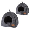 thumbnail image 3 of Almohadilla portátil para cama de perrera, cojín grueso y cálido para casa de perro, para gatitos y mascotas en invierno. Pequeño L, 3 of 3