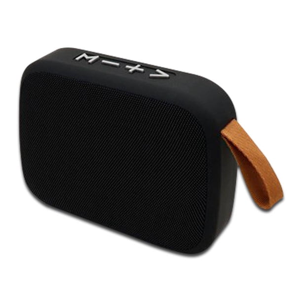 Bocina inalámbrica recargable BRobotix 136452 3W Bluetooth Radio Negro 136452
