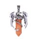 thumbnail image 5 of Collar Colgante Regalo Antiguo Joyas Naturales para Niñas Esposas de Navidad Naranja Perfecl, 5 of 8