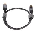 thumbnail image 2 of Cable de datos tipo C a tipo C 240W PD3.1 Transferencia de carga rápida para tableta móvil portátil 50 cm, 2 of 5