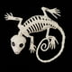 thumbnail image 2 of Esqueleto de huesos Gloria Esqueleto de animal de Halloween, 2 of 9
