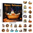 thumbnail image 4 of TIELUTT Halloween 2D Pendant Countdown Pendant Set Halloween 2D Interval Timer for Workout Sand Watch Strap Big Timer Clock for Garage Count down Calendar for Christmas Christmas Countdown Clock Light, 4 of 8