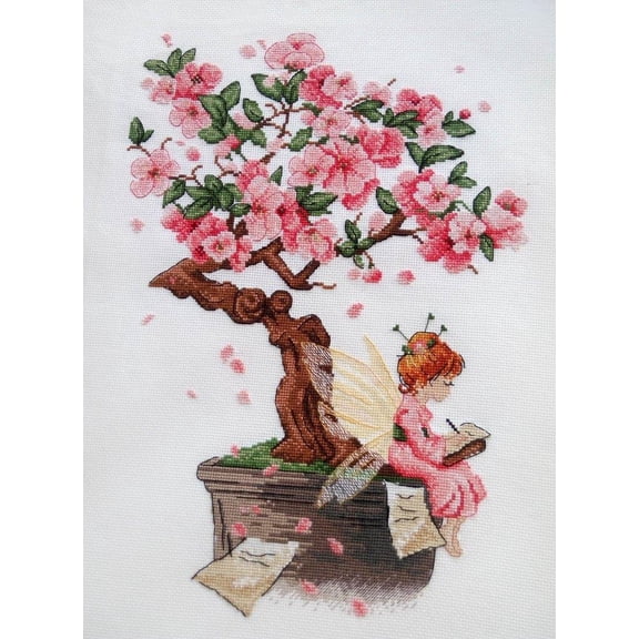 Sakura SNV-570 Counted Cross-Stitch Kit by MP Studia