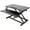 Black, variant on Adjustable Height Standing Desk Converter, Sit to Stand Workstation with Keyboard Tray, Ergonomic Laptop Riser with Gas Spring Lift, Black