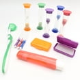 thumbnail image 3 of Traje de ortodoncia para el cuidado bucal, juego de ocho piezas de cinco colores, cepillo de dientes de cerdas suaves, cepillo interdental, hilo dental, tractor de ortodoncia, 3 of 6