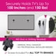 thumbnail image 3 of HangSmart TV® Soporte de pared SIN perno - Fácil instalación original y patentado, bricolaje para televisores de 19 a 100", soporta hasta 150 libras, se adapta a la mayoría de monitores y pantallas pl, 3 of 5