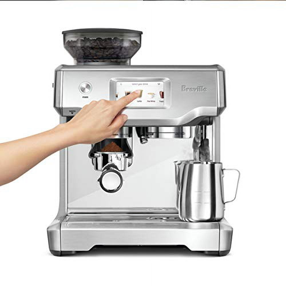 Breville BES880BSS Barista Touch Espresso Machine, Brushed Stainless Steel