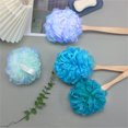 thumbnail image 3 of Bath Back Brush with Long Handle 75g Mesh Shower Poufs Sponge, Exfoliator Bathing Accessories, Loofah Sponge for Women and Men, 3 of 7