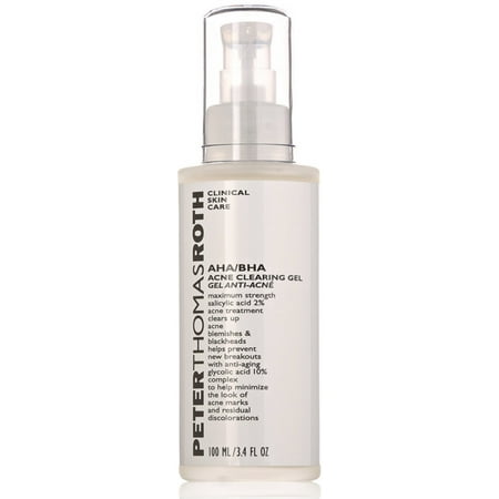 ($54 Value) Peter Thomas Roth AHA/BHA Acne Treatment Clearing Gel, 3.4 (Best Of Peter Thomas Roth)