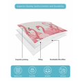 thumbnail image 5 of Quilts Twin XL Size, Pink Flamingo Soft Comforter Bedding Set for Bed, Summer Tropical Flamingo Hawaii Animals Lightweight Quilted Bedspread with Pillow Cover(2 Pieces) for All Season, 68x98 Inch, 5 of 6