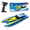 Blue-B, variant on Mini RC Submarine Remote Control Boat 6 Channel Electric Underwater Watercraft Hobby Boat With USB Charging Waterproof Design For Pool Pond for Adults Enthusiasts- Blue