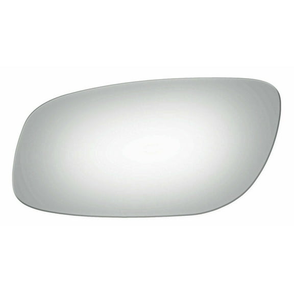 Flat Driver Side Replacement Power Door Mirror Glass for 09-14 Ford Taurus W/O Baking Plate