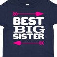 thumbnail image 4 of Inktastic Best Big Sister Girls Toddler T-Shirt, 4 of 5