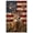 Unframe-style, variant on Rustic American Flag Whitetail Deer Wall Art Patriotic Buck Farmhouse Decor