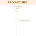 thumbnail image 5 of 10 Pcs Round Flower Holder Card Stick Memo Wedding Decorations Ornament Cards Sticks for Tables Holders Picks, 5 of 6