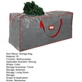 thumbnail image 3 of YAOMOBB Zipper Closure Tree Storage Bag Large Capacity Dual Zippers Breathable Christmas Tree Storage with Handles Wheels proof Christmas Tree, 3 of 6