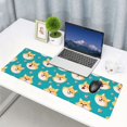 thumbnail image 4 of Rocae Cute Shiba1 for Gaming Mouse Pad, Mouse Pad Large, Office Computer Keyboard Mousepad, Keyboard and Mouse Pad with Stitched Edges,31.5 x 11.8 in, 4 of 5